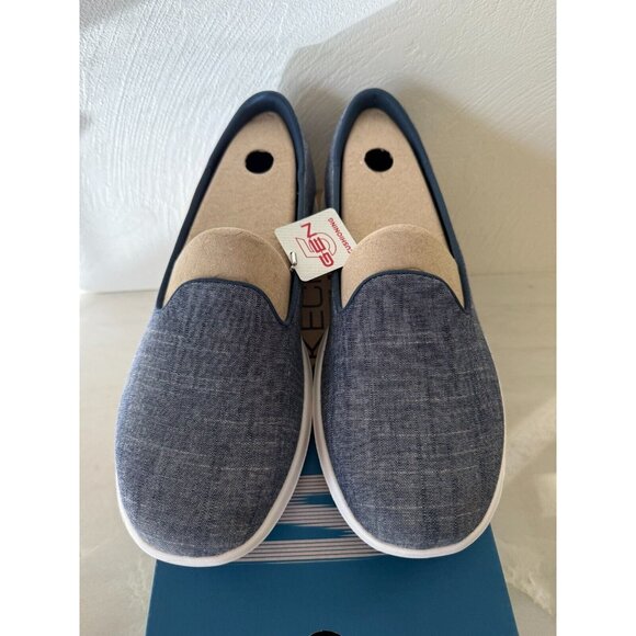 Skechers Womens Go Walk Lite Amore Navy Slip On Shoes Sze 11 Comfort Mesh - Picture 2 of 7